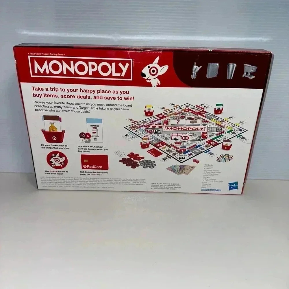 Hasbro Monopoly Target Edition Board Game NEW! - Picture 4 of 5